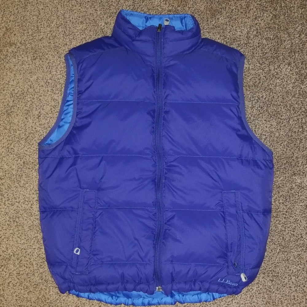 L.L Bean Reversible puffer vest